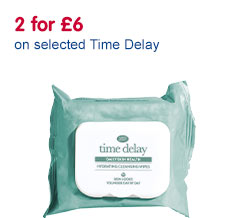 Two for six pounds on selected Time Delay